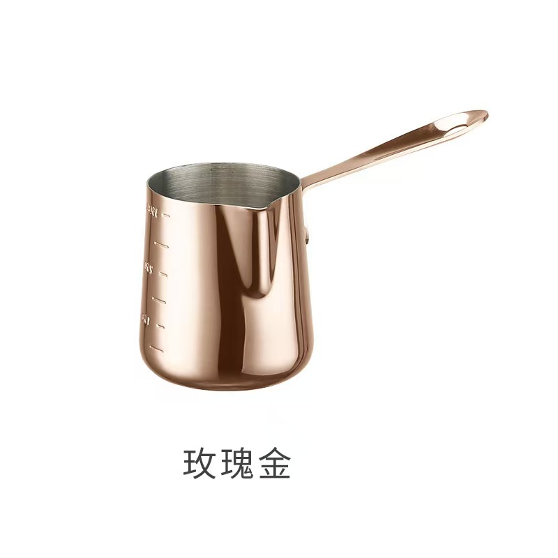Stainless steel latte art pitcher