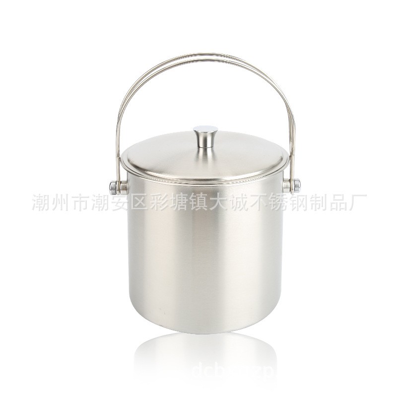 Korean Style Stainless Steel Ice Bucket
