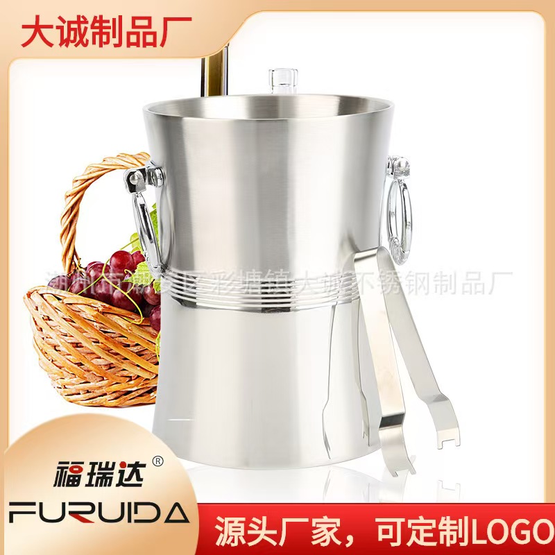 Stainless steel wine bucket