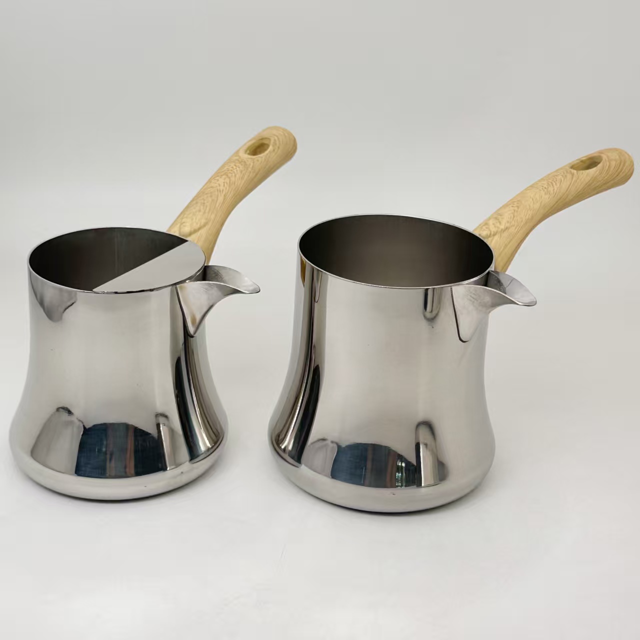 Stainless steel milk pitcher
