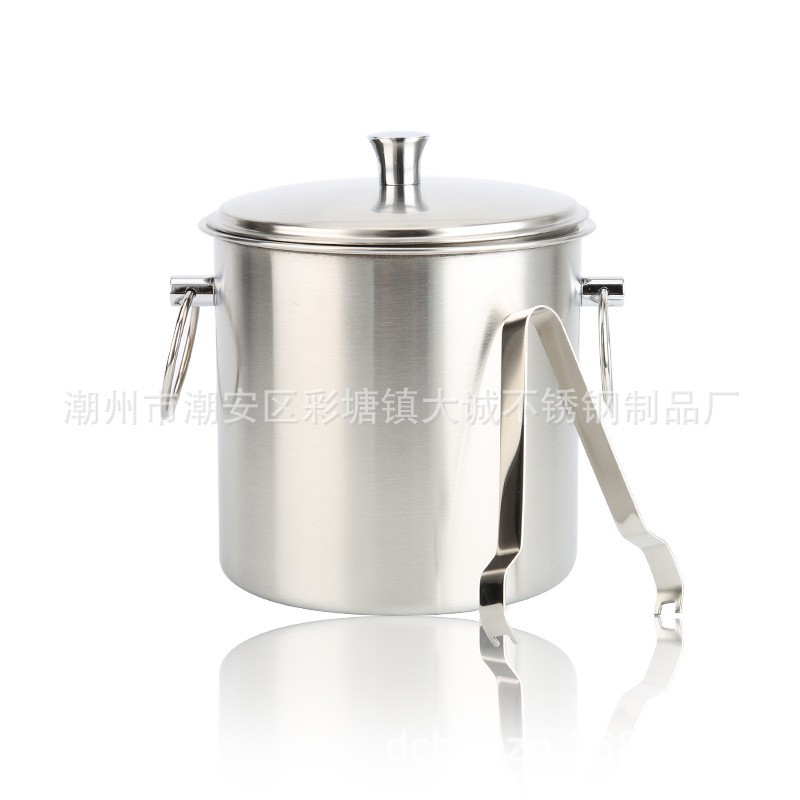 Korean Style Stainless Steel Ice Bucket