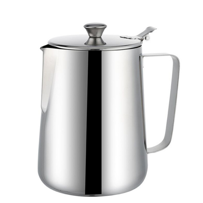 Stainless steel latte art pitcher
