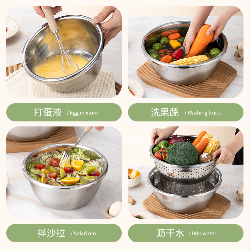 Multi-purpose Mixing Basin / Perforated Colander