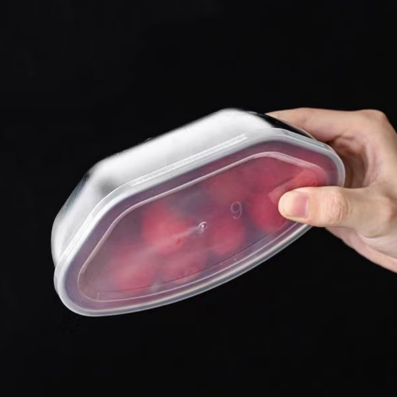 Fan-shaped Stainless Steel Food Storage Container