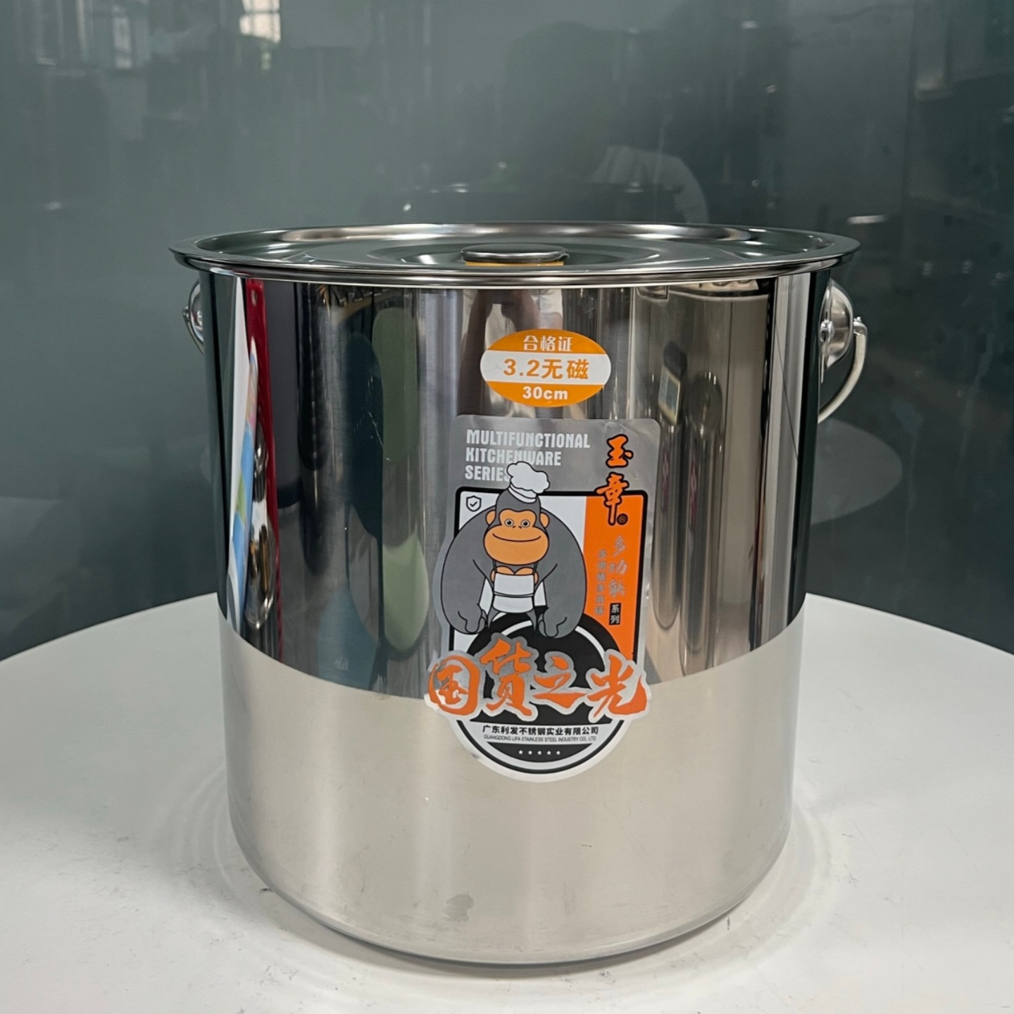 Stainless Steel Pail with Handle
