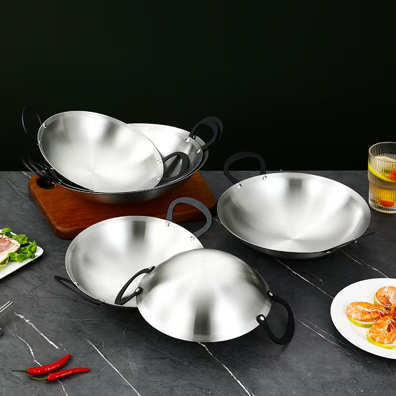 Anti-overflow Stainless Steel Dry Pot