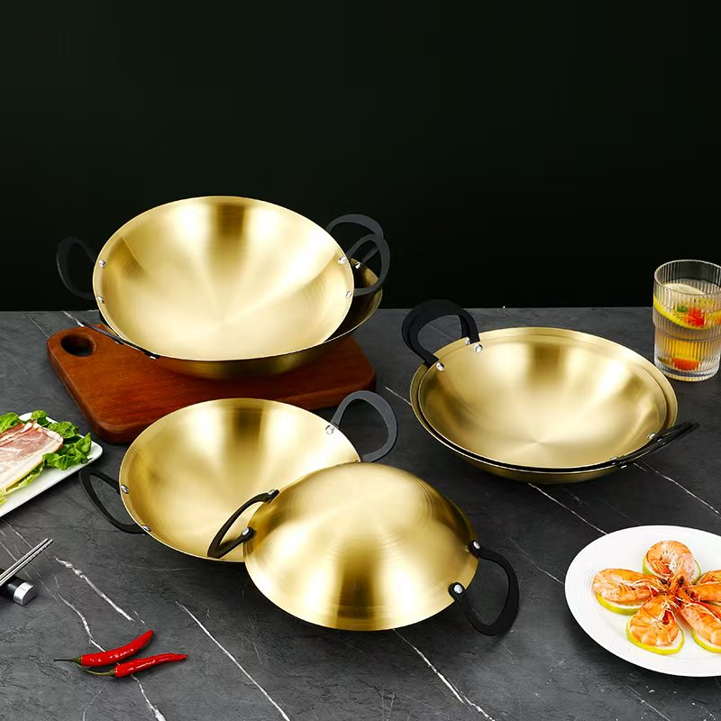 Anti-overflow Stainless Steel Dry Pot