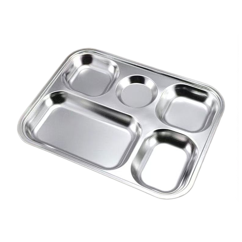 Chinese style divided food trays