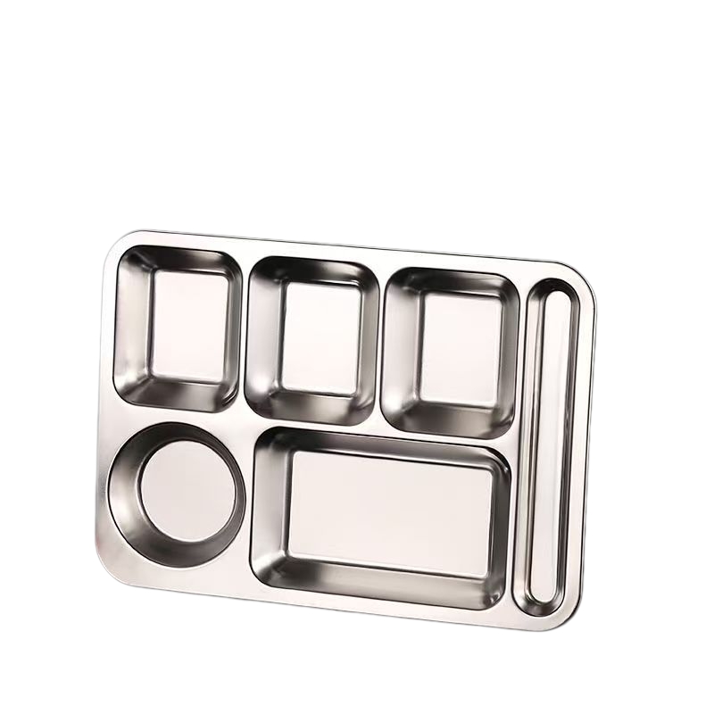 Chinese style divided food trays