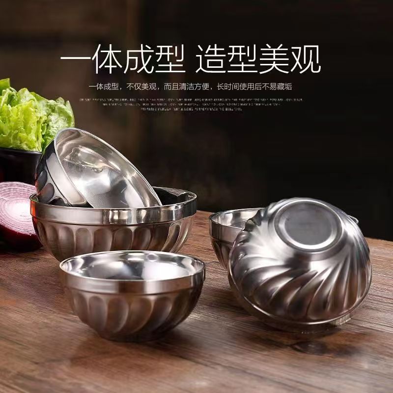Double-layer anti-scald bowl