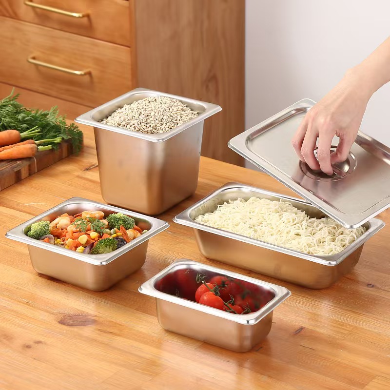 Stainless steel steam table pan