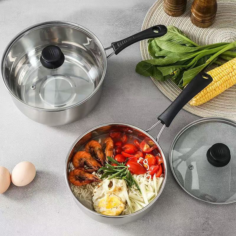 Stainless steel milk pan